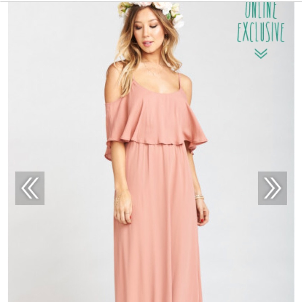 Show Me Your Mumu Caitlin ~ Rustic Mauve XS